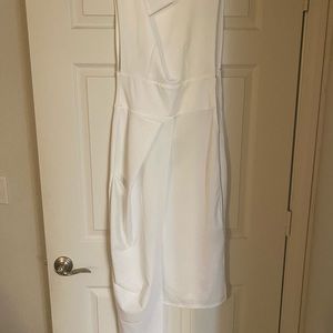 Body con mid, asymmetric dress